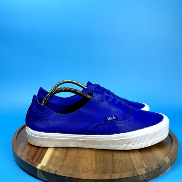VANS DECON LITE LEATHER BLUE - Picture 4 of 7